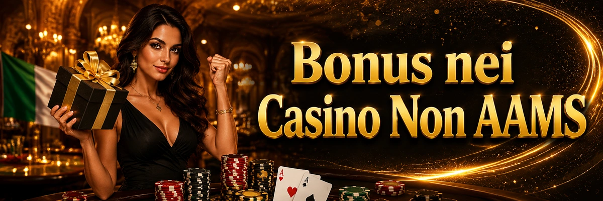 Bonus nei Casino Non AAMS
